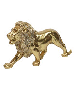 Faux Brass Gold Finish African Safari Prowling Lion King of The Jungle F... - €24,23 EUR Faux Brass Gold Finish African Safari Prowling Lion King of The Jungle F... - €24,23 EUR