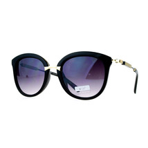 Designer Fashion Womens Sunglasses Round Butterfly Frame UV 400 - £9.59 GBP