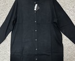 Lane Bryant Black Button Up Cardigan Sweater Size 14/16 - $32.66