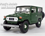 Toyota FJ40 Land Cruiser 1/24 Scale Diecast Metal Car Model - Green - $39.59