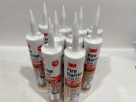 10 PK 3M Fire Barrier Sealant CP 25WB+ – 4-Hour Firestop Caulk, Paintabl... - $1,686.32 MXN