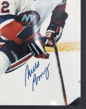 Mike Bossy Islanders Signed 8x10 Photo Autograph COA A.J. Authentic -COA damaged image 5