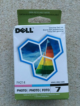 Dell Series 7 FH214 Photo foto Ink Jet Cartridge 966 A966 968 A968 WiFi ... - $24.70