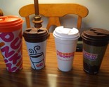 Dunkin Donuts tumblers travel cups 5ct. - £18.95 GBP