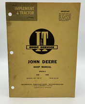 John Deere 435D &amp; 4401D JD I&amp;T Shop Manual Service JD JD-18 19-2685AC - £11.15 GBP