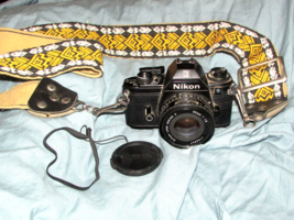 Nikon Em Camera 35 Mm 6167518 Lens E 50 Slr Film Black As Is (Ns -bxB) - £233.45 GBP