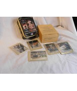 1995 Avon Upper Deck Mickey Mantle  5 ea Metal Baseball Cards in Metal Tin - £18.86 GBP