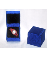 Smithsonian Cloisonne Women&#39;s Watch Cuff Red Floral Motif New in Gift Bo... - $653.68 MXN