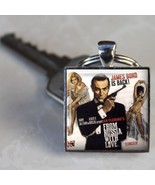 James Bond Keyring Handmade Silver Plated Bond Keyring Handmade UK Mens ... - $6.88