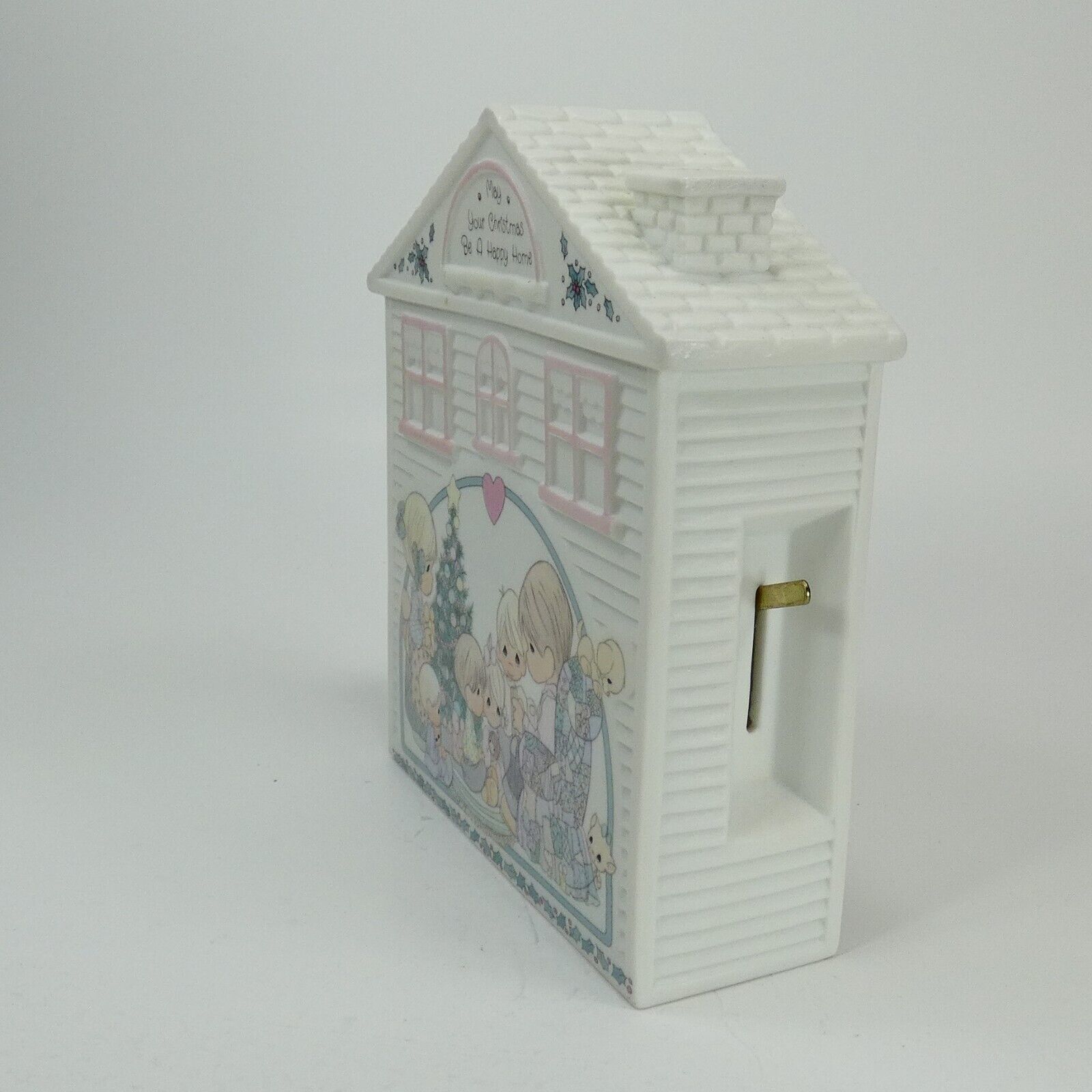 Primary image for Precious Moments Musical “Home for the Holidays” Music Box 1994, Enesco AFHV3