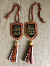 Beautiful Leather  Muslim Car Hanging two side  (2 PCS) - $9.50