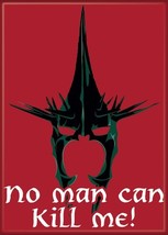The Lord of the Rings Witch King No Man Can Kill Me! Refrigerator Magnet... - $77.76 MXN