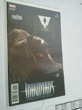 Inhumans Once and Future Kings 1 NM Television Photo Variant Cover Phil Noto MCU - £76.39 GBP