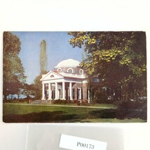 Vtg Monticello Thomas Jefferson Postcard Charlottesville Virginia 1952 P... - $149.32 MXN
