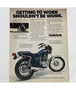 Vintage 1970&#39;s Yamaha Exciter I  Motorcycle Color Magazine Print Ad 8&quot; x... - $9.08 CAD