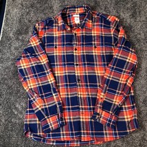 Gap Flannel Shirt Womens Extra Large Plaid Untucked Fit - £11.36 GBP
