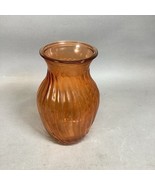 Orange Swirl Glass Vase - #3 - 8x4” - $14.84