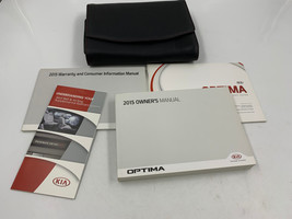 2015 Kia Optima Owners Manual Handbook Set with Case OEM E02B11053 - $22.49