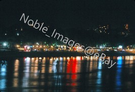 1965 Night Time Scene Light Reflection Damascus Syria Ektachrome 35mm Slide - £3.09 GBP