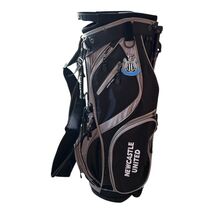 SALE BRAND NEW NEWCASTLE UNITED BLACK GOLF STAND BAG. £149.99 TO £125.00 - $2,979.07 MXN