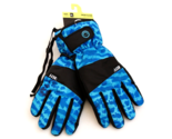 Neff Blue &amp; Black Cold Weather Winter Snow Gloves Men&#39;s XL NWT - £38.94 GBP