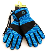 Neff Blue &amp; Black Cold Weather Winter Snow Gloves Men&#39;s XL NWT - £38.93 GBP