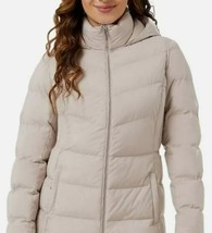 32 Degrees Ladies&#39; Winter Tech Jacket, Chateau Grey/Cream - $39.59