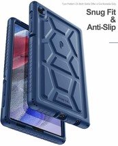 Galaxy Tab A7 Lite (2021) Tablet Case Silicone Shockproof Protective Cover Blue - £26.74 GBP