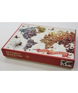 *L) Wendy Gold Butterfly Migration 1000 Piece Puzzle by Galison - £7.73 GBP