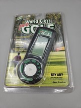 Golf Handheld Radica Electronic Handheld World Class Pro Golf Game 1998 ... - £7.98 GBP