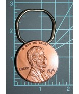 1989 CITIZENS BANK One Cent Savings Bank Nashville 1914 D Penny KEYCHAIN... - $370.65 MXN