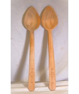 Wood Wooden Spoons Kitchen Utensil Tool Country Farmhouse Folk Art - €14,34 EUR