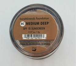 New bareMinerals Original Loose Foundation SPF 15 in Medium Deep 5C 2g /... - $8.99