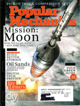 Popular Mechanics Magazine March 2007 Mission: Moon - Your Green Home - £5.24 GBP