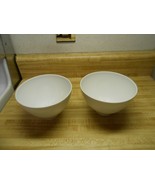 crate &amp; Barrel bowls Nova made in Portugal Spal Porcelain bowls 2 ct - £26.00 GBP