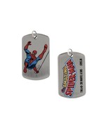 Spiderman Dog Tag Necklace [Misc.] - $9.16 CAD