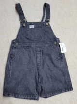 Vintage 90s Baby Guess Jeans Toddler Black Overalls Size 3Y - $24.00