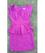 Dark Pink sleeveless dress Women&#39;s sleeveless office casual club dress  M - £3.85 GBP