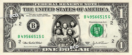 BEACH BOYS on REAL Dollar Bill Collectible Celebrity Cash Money Gift - £3.49 GBP