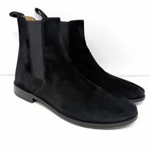 ORO Los Angeles Mens The Classic Chelsea Boot Sz 10 Black Suede Handcraf... - $79.15