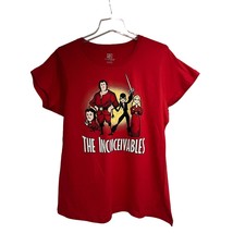 TeeFury Womens Juniors The Inconceivables Red Graphic T-Shirt 3XL Superhero New - £7.73 GBP