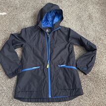 Champion C9 Boys Medium (8-10) Windbreaker Hooded Jacket Dark Navy Blue - $12.95