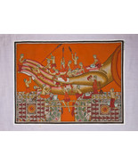 Original Burma Sand Painting - The Hand of Buddha - 61cm x 47cm  / 24" x 18.5" - £58.97 GBP
