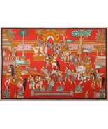 Original Burma Sand Painting - The Triumphal March - Scenes from the Jataka  - 8 - £66.84 GBP