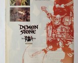 Demon Stone PS2 Xbox PC 2004 Magazine Print Ad Dungeons and Dragons Wizards - $12.86
