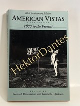 American Vistas 1877 to the Present, 6th ed by Dinnerstein &amp; Jackson (1991 Softc - £8.36 GBP