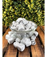 Howlite Tumbled Stones - Perfect Crystal Healing &amp; Spiritual Practices 1Lb - $915.99 MXN