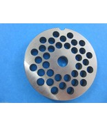 #22 x 5/16&quot; hole STAINLESS Meat Grinding Grinder Plate disc MTN Hobart L... - $21.32