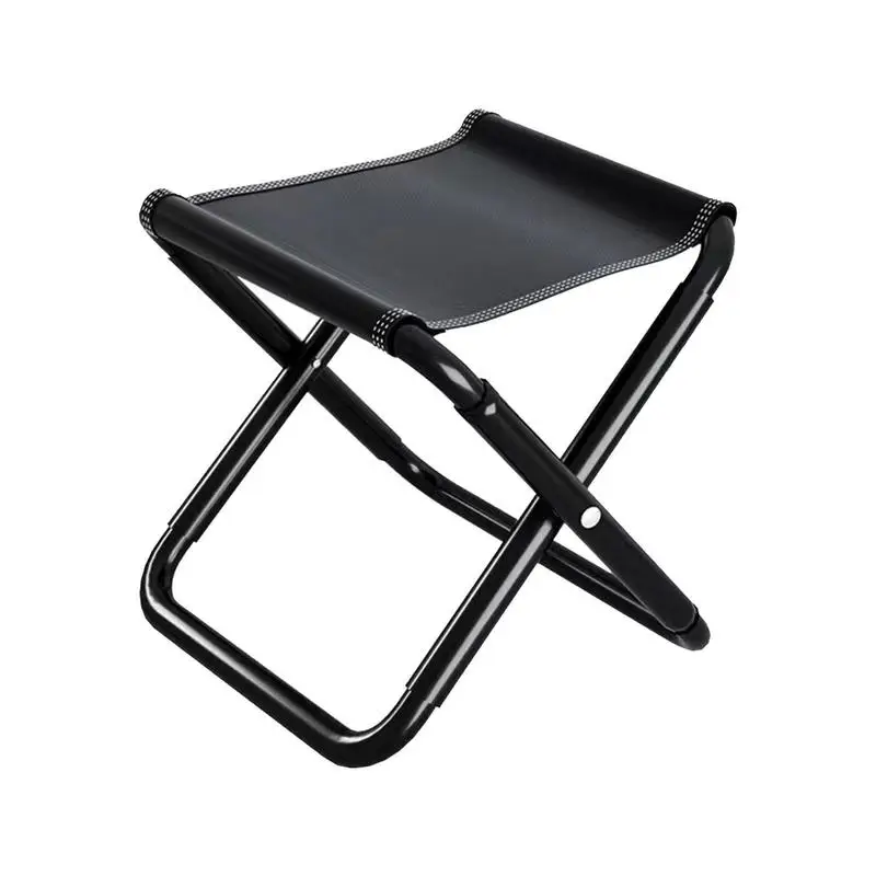 Camping Stool Heavy Duty Outdoor Folding Chair Aluminum Alloy Bracket - £31.91 GBP+