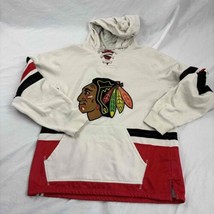 Reebok Chicago Blackhawks NHL Hockey Unisex Hockey Hoodie Jersey Pullover Large - £23.37 GBP